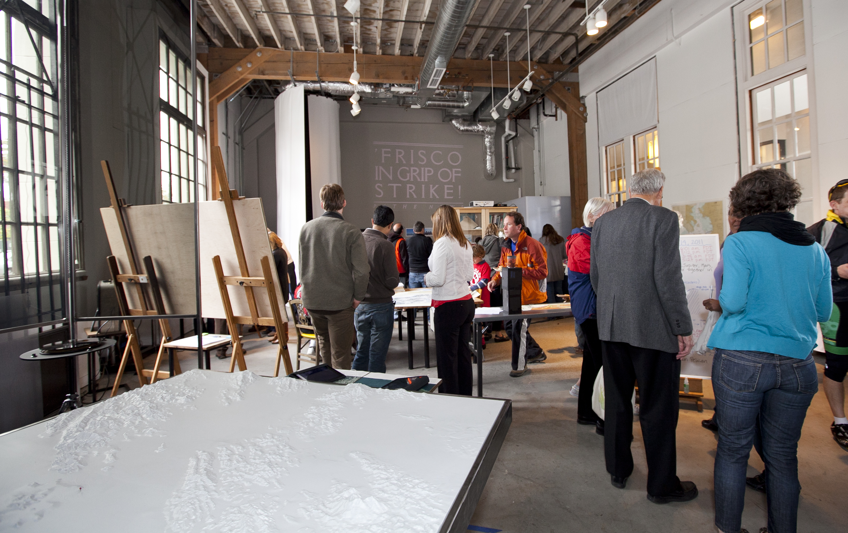 Observatory prototype gallery at Pier 3