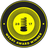 Webby Award Winner Badge