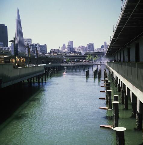 On the waterfront of San Francisco.
