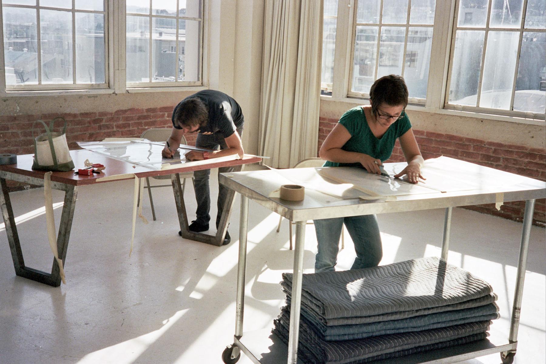 More behind the scenes at ArtHERE