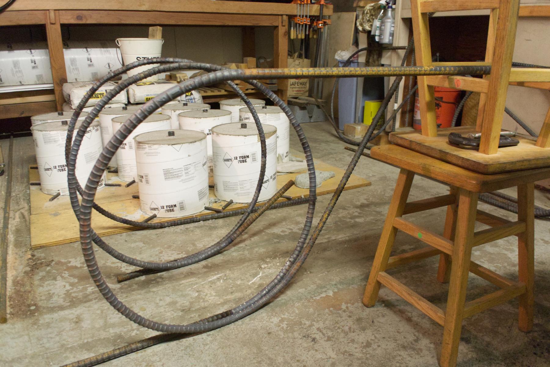Helix in sections.