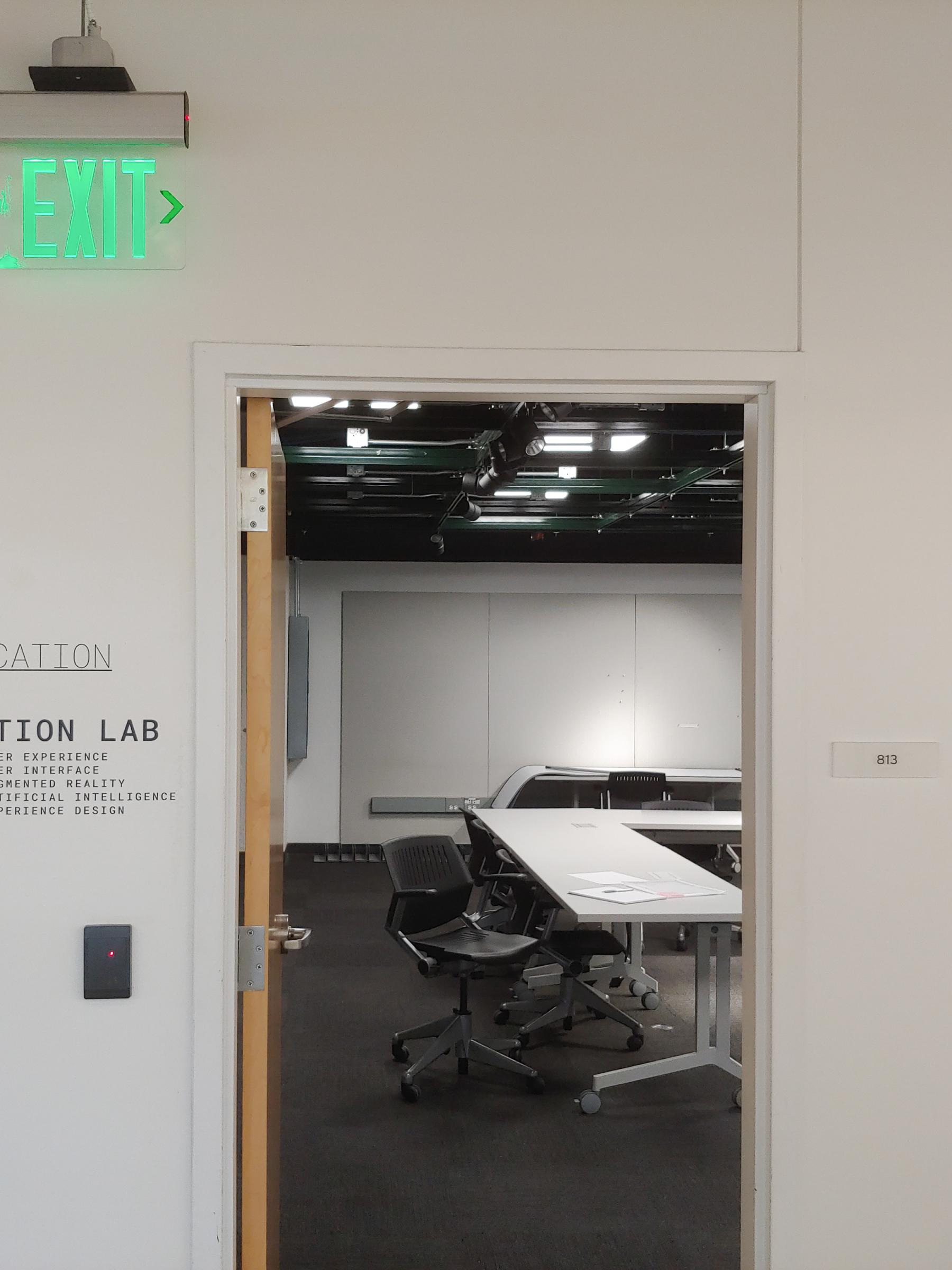 The Interaction Lab room 813.