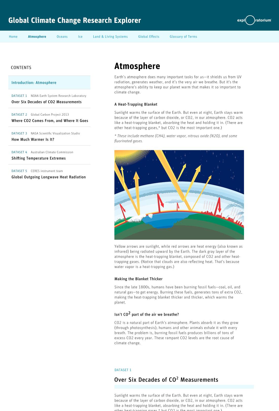 Global Climate Change Explorer Detail