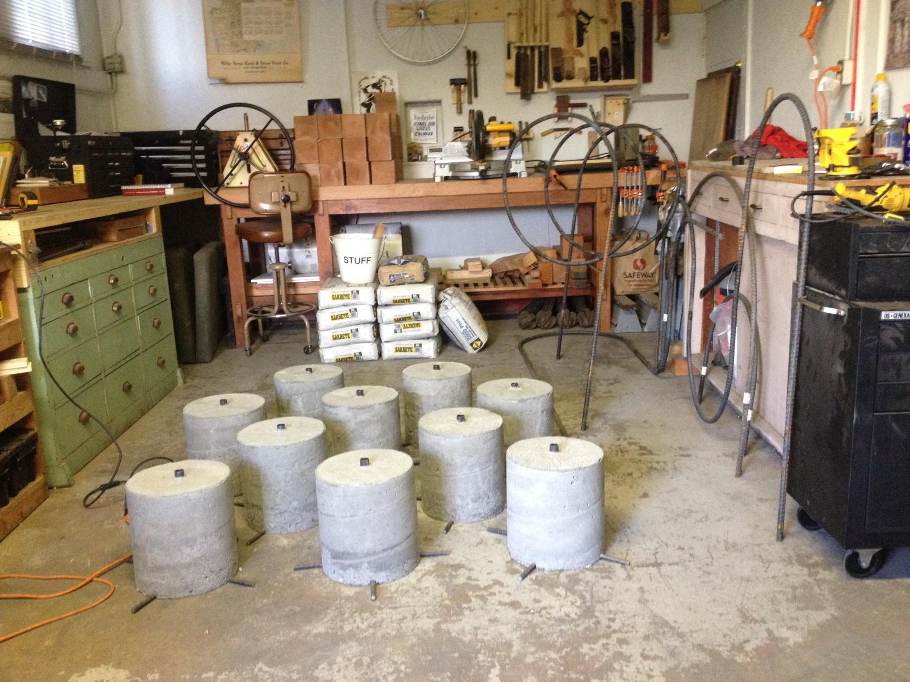 Production in batches.