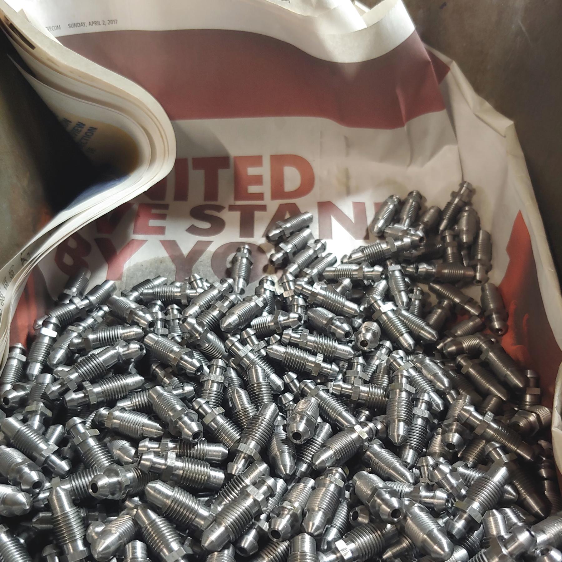 Screw machine.