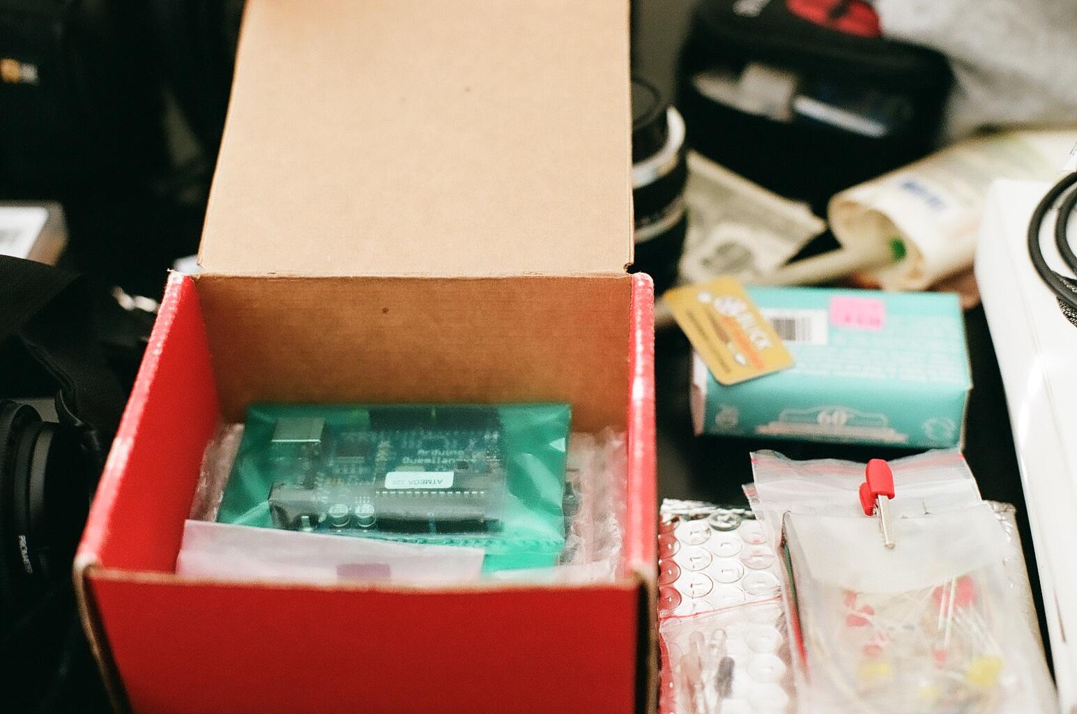 Popular Workshow behind the scenes Arduino kit