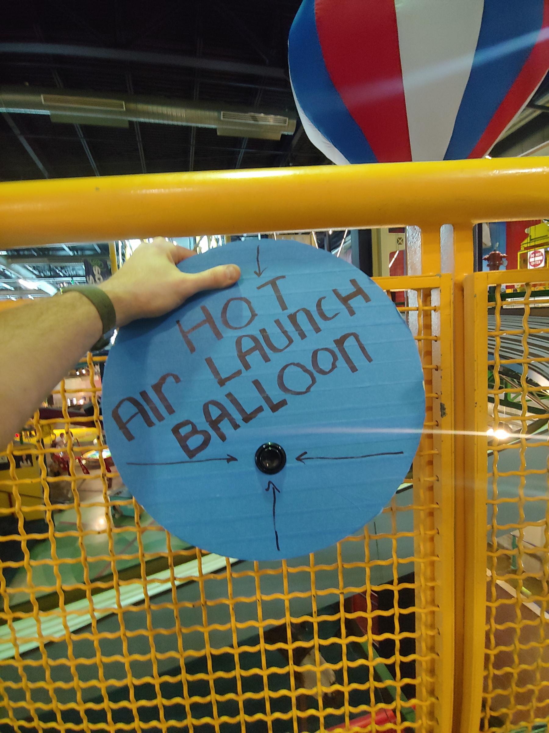 Hot Air Balloon Launch quick and dirty prototype.