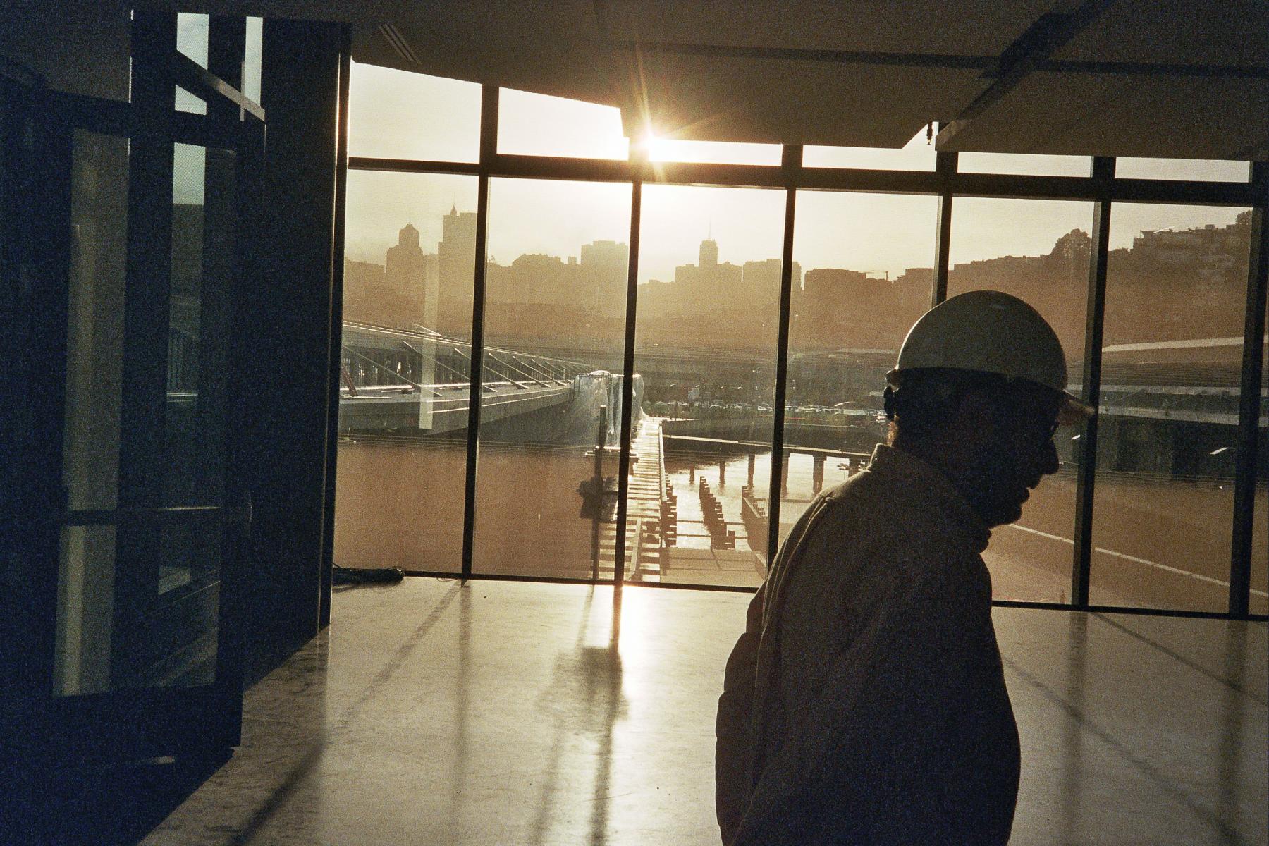 The Exploratorium Pier 15/17 facilities walk-through future Observatory Gallery.