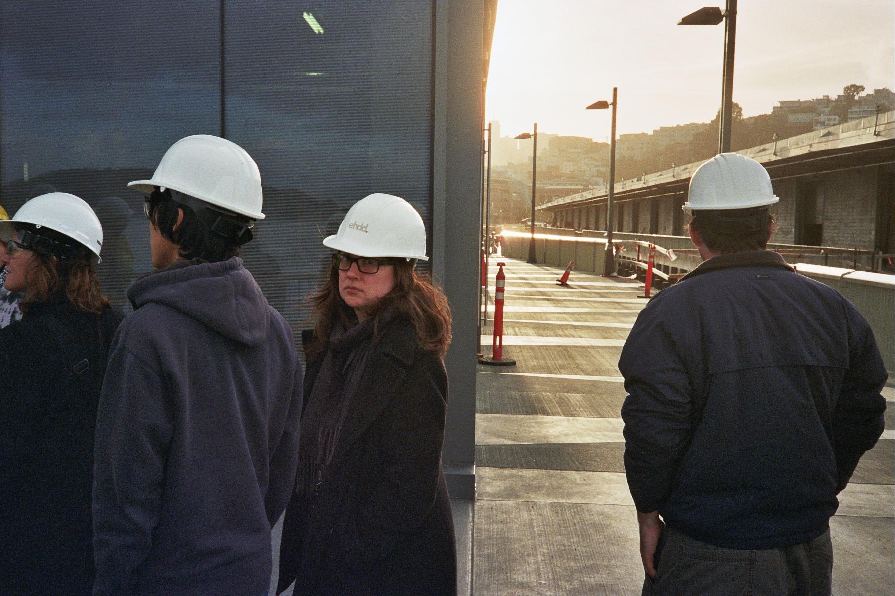 The Exploratorium Pier 15/17 facilities walk-through future Observatory Gallery.