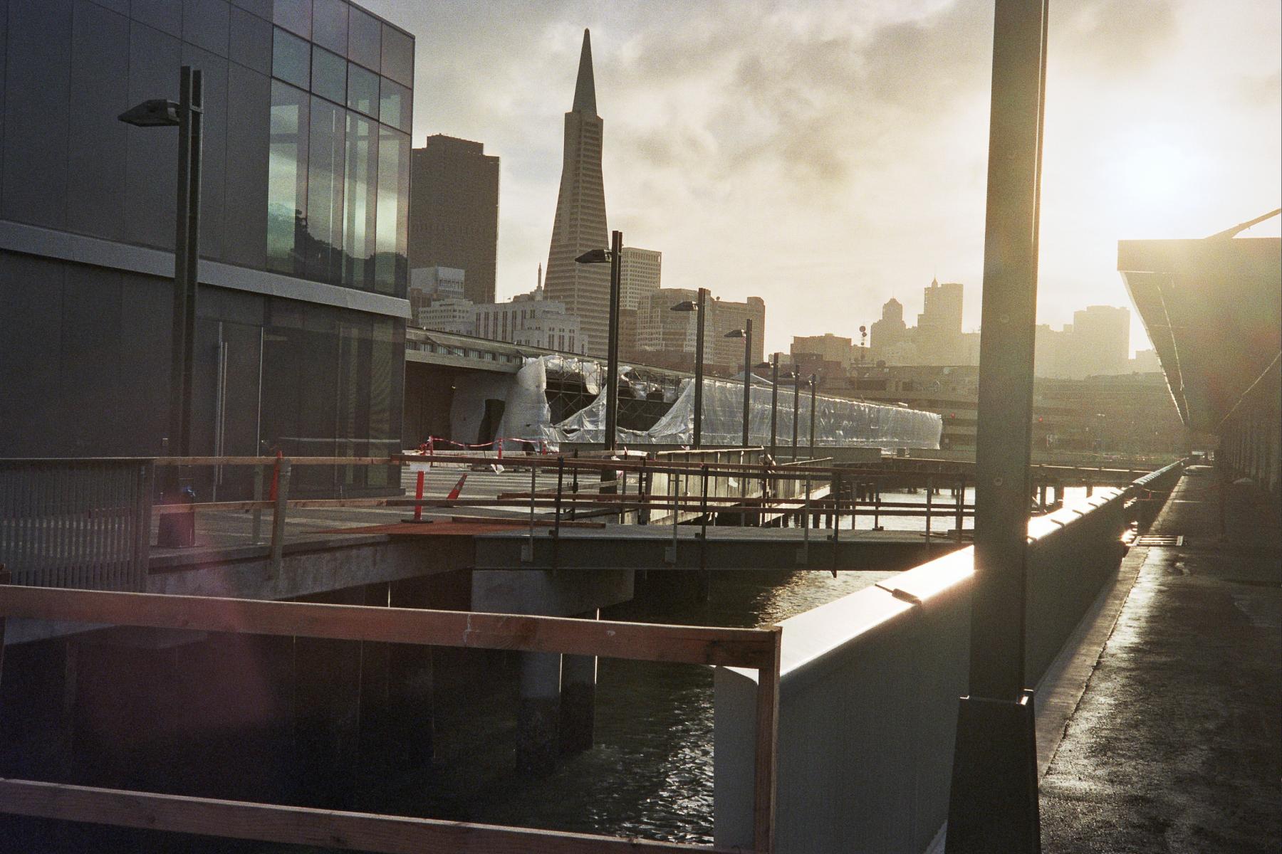 The Exploratorium Pier 15/17 facilities walk-through future Observatory Gallery.