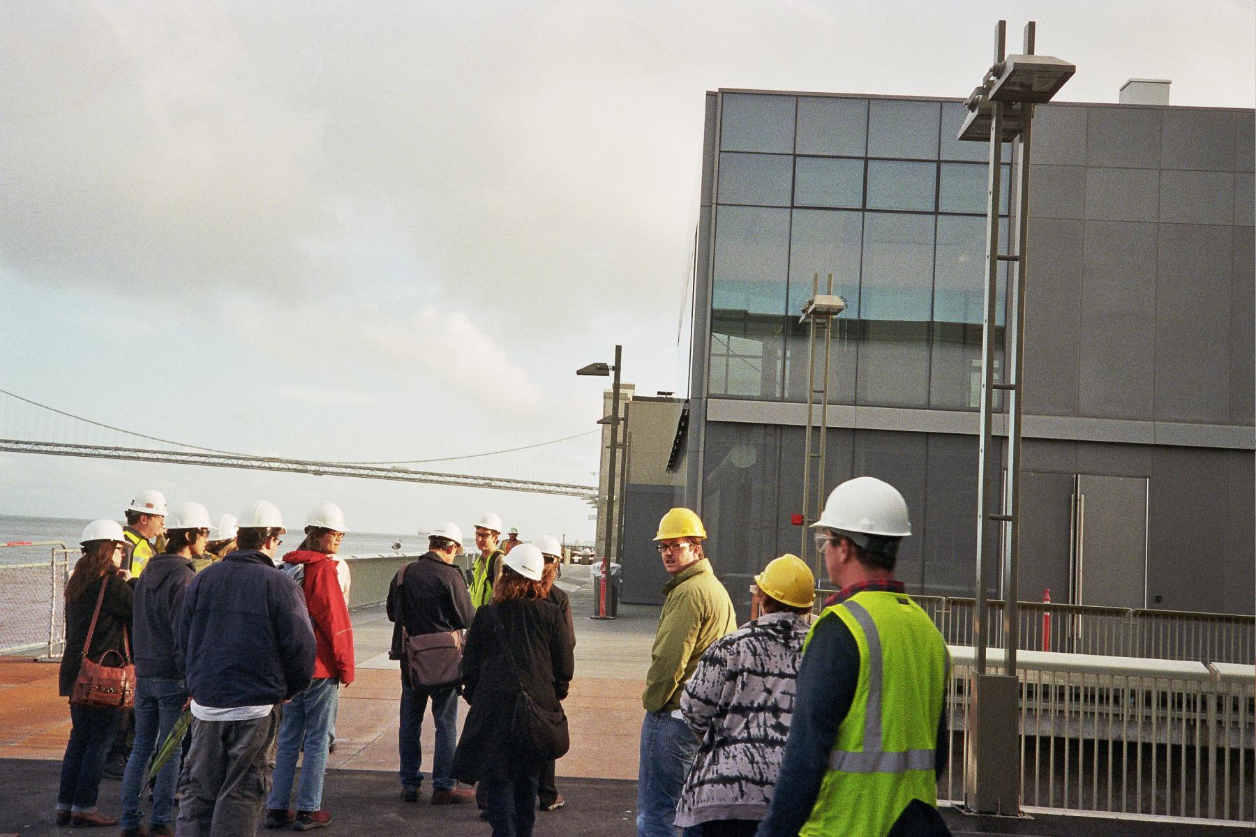 The Exploratorium Pier 15/17 facilities walk-through future Observatory Gallery.