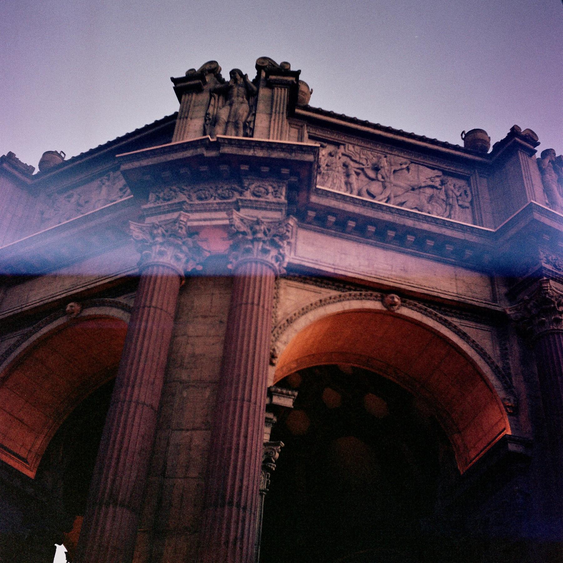 The Palace of Fine Arts open rotunda.