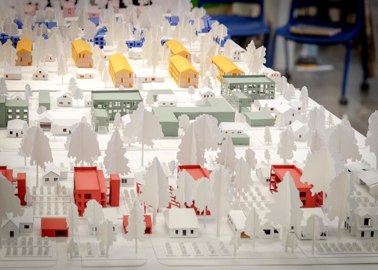 Image of urban planning exercise in Urban Technology at U of M